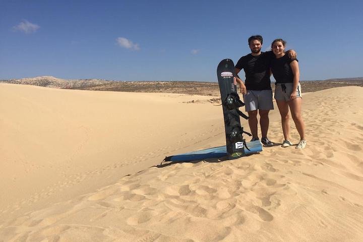 sandboarding in taghazout