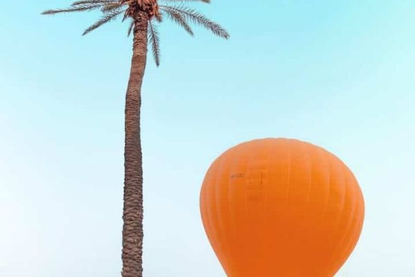 hot air ballon in agadir