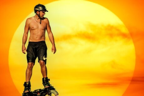 Flyboarding in Agadir