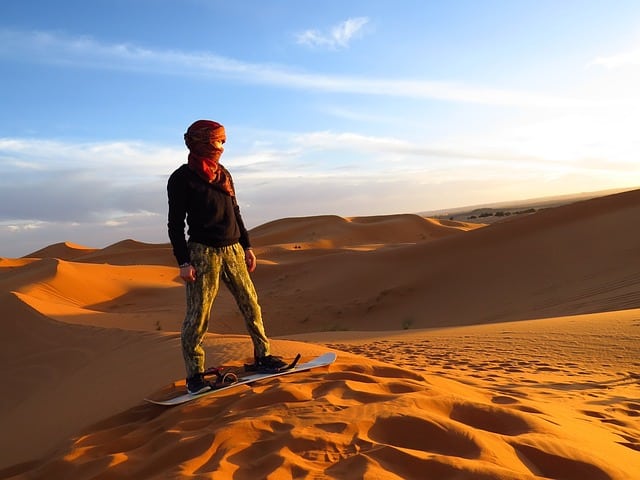 Sandboarding in Tamraght: Things To Do In Tamraght