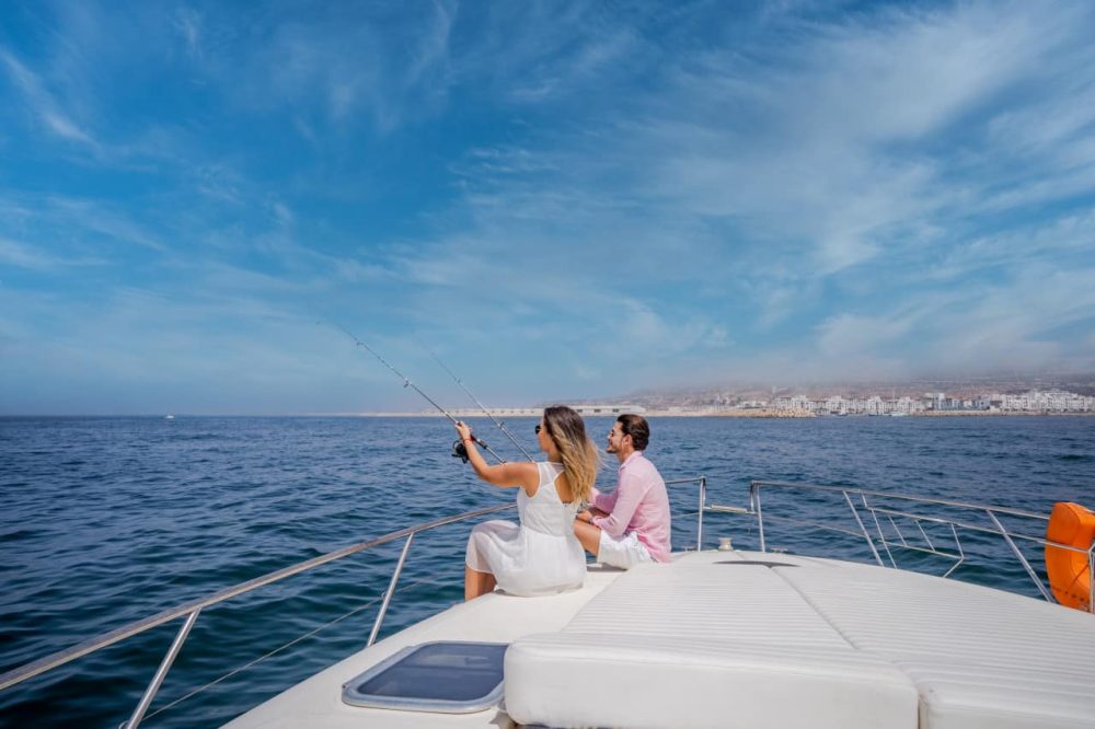 boat fishing trip in agadir